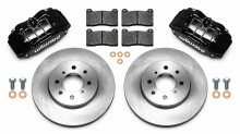 Wilwood Forged 90-01 Integra / 90-05 Civic DPHA Black Caliper and Rotor Kit